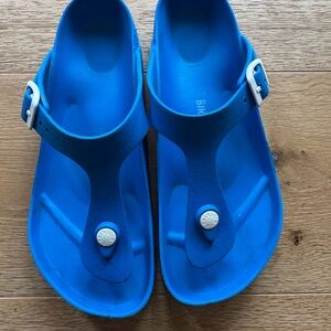 Birkenstock Gizeh EVA sandals | Size 37 | Bright Blue